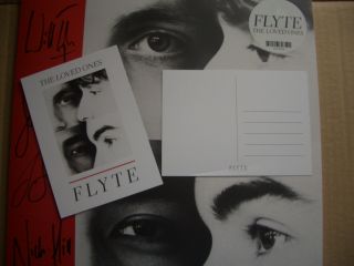 FLYTE - THE LOVED ONES - FULLY SIGNED / AUTOGRAPHED VINYL LP - / UNPLAYED 6