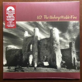 U2 The Unforgettable Fire Wine Red Vinyl Lp - Hmv Exclusive