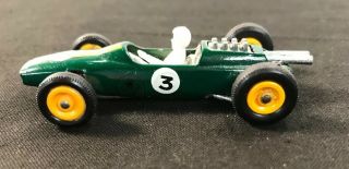 Vintage Matchbo Lesney Green Lotus No.  19 Race Car Made In England