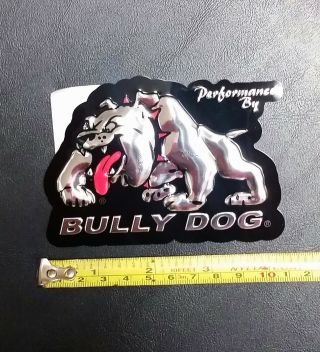 Bully Dog Emblem Sticker Aluminum Diesel