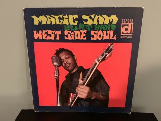 Magic Sam Blues Band West Side Soul Delmark Ds - 615 Vg/vg,