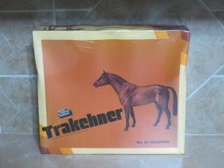 Nr Nib Breyer Horse 54 Trakehner Card Board Picture Box 1979 Nrfb