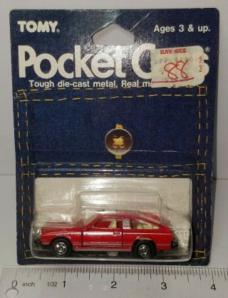 Vintage 1/63 Tomy Pocket Cars Toyota Celica Lb 2000gt No.  33