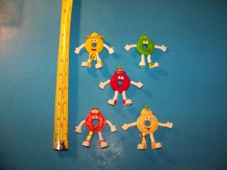 Life Savers Figures From Russ Set Of (5)