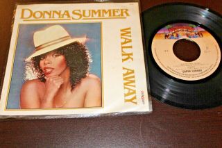 Donna Summer Alejate - Walk Away,  3 1980 Mexico 7 " Ep Funk Soul