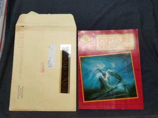 Don Bluth Exposure Sheet - Number 6,  Rare Dragons Lair Film Strip