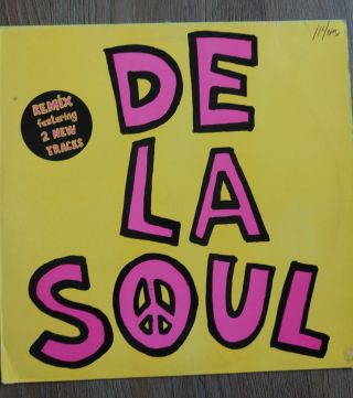 De La Soul Me Myself And I Hip Hop 1989 Vinyl 12 " Prince Paul