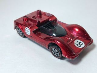 Hot Wheels Redlines Chaparral 2g Red Without Wing