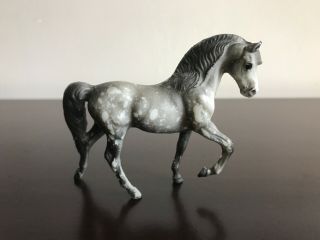 Breyer Stablemate Vintage Morgan Horse Dapple Gray Retired 1975 Model 5010