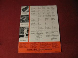 1946? American LaFrance Fire Equipment truck Apparatus Brochure old Booklet 4