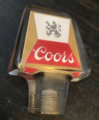 Set Of 2 Vintage 1970’s Bar Tap Handles,  Coors & Budweiser,  EUC 2