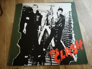 The Clash Lp Same Uk Cbs Press A - 6 B - 6 Punk Oi,