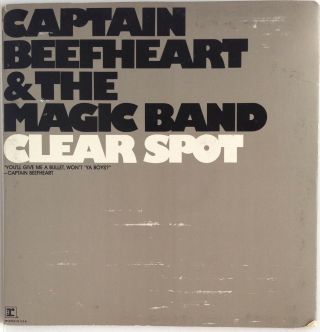 Captain Beefheart " Clear Spot " Rare 1972 Pre Release 7 " Promo 45 Reprise Pr0 547