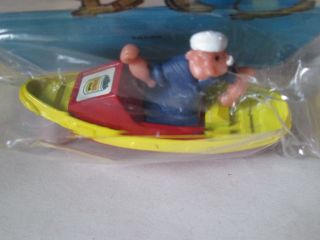Corgi Toys Popeye The Sailor Man and Boat 67 King Features Syndicate 1980 (NOC) 3