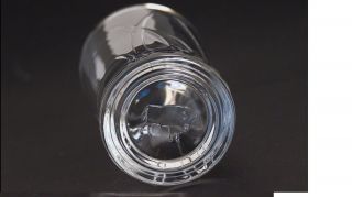 Zubrowka Bison Grass Vodka Embossed Shot Collectable Glasses Set Of 2