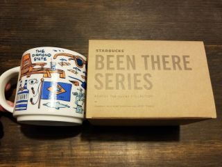2018 Starbucks Coffee Cup Mug 14oz Been There Series DELAWARE BETHANY BOX 2