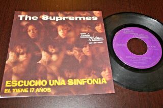 Diana Ross The Supremes I Hear A Symphony 1966 Mexico 7 " 45 Funk Soul