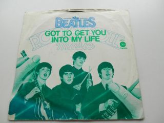 The Beatles 1976 Usa 45 Helter Skelter Got To Get You In To My Life