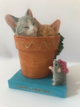 Country Artists Kitten Tales Twos Company Figurine 3