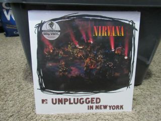 Nirvana Mtv Unplugged In York 180 Gram Audiophile Quality Vinyl Album
