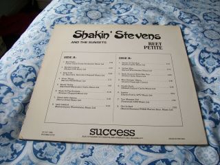 shakin stevens reet petite lp sucess 2177lp 1989 3