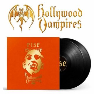 Hollywood Vampires Rise 2xlp Black Vinyl Joe Perry Alice Cooper Johnny Depp