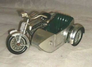 Matchbox Models Of Yesteryear No.  8 1914 Sunbeam Motorcycle Side Car Lesney