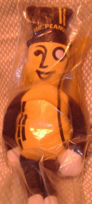 Vintage Mr.  Peanut Rag Doll In Package,  1960 