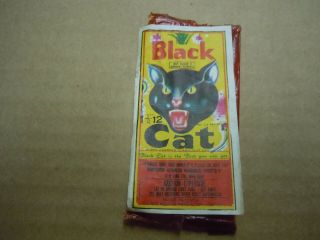 5 - 1974 Or Earlier Black Cat Firecracker Label Li & Fung Ltd. ,  Hong Kong
