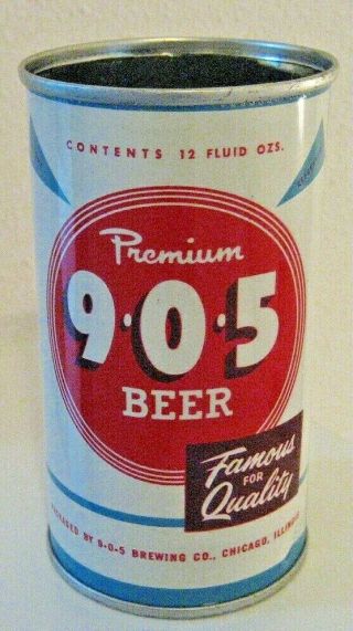 905 Premium Beer 12 Oz Flat Top From 1950 