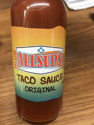 Allsups Taco Sauce - -
