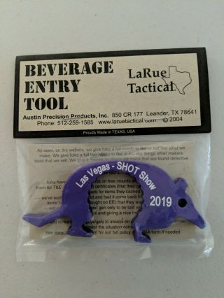 Shot Show 2019 Larue Tactical Dillo Beverage Entry Tool Bottle Can Opener