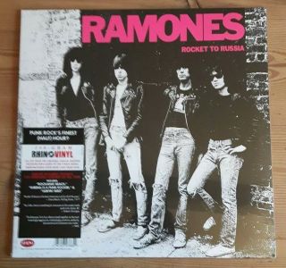 The Ramones Rocket To Russia 180gsm Vinyl Lp Reissue 2011 Rhino/sire Records