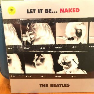 The Beatles Let It Be Naked 2 Vinyl 2003 Uk Apple With Bonus 7 Inch Rare.