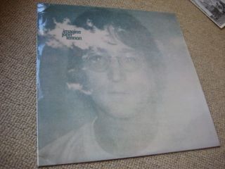 John Lennon Imagine Lp Uk 1st Press With Pinched Spine Cover,  Inner Sleeve