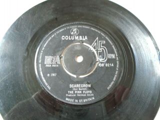 THE PINK FLOYD - SEE EMILY PLAY / SCARECROW UK 1967 COLUMBIA DB 8214 4