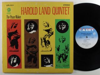 Harold Land Quintet The Peace - Maker Cadet Lp Vg,