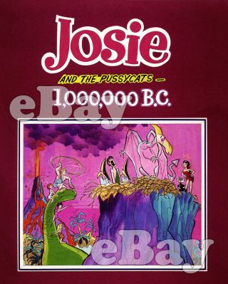 Rare Josie And The Pussycats Cartoon Tv Photo Hanna Barbera Studios Concept Art