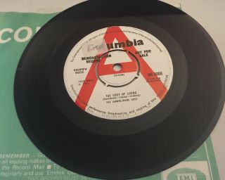 The Downliners Sect " The Cost Of Living " 1966 Uk Columbia Promo Db 8008