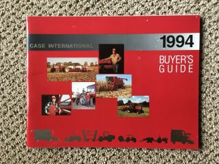 Case Ih 1994 Buyers Guide Brochure