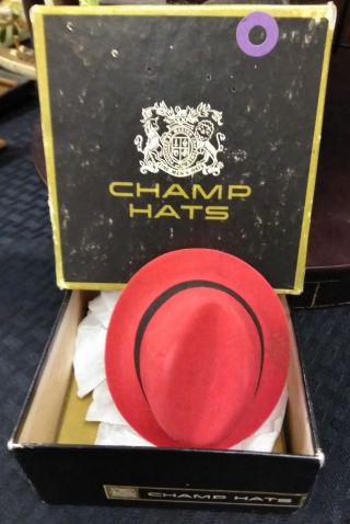 Vintage Champ Hats Salesman 