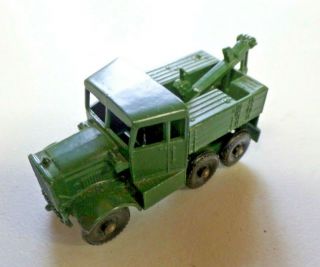 Vintage Lesney Matchbox Scammell Breakdown Truck No.  64 Army Green 1:64 L2