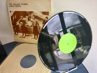 The Rolling Stones Radio Rocks Mega - Rare Bbc 1963 - 65 Un - Played Vinyl Lp
