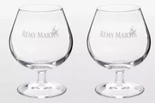 Remy Martin Cognac Glass X 2