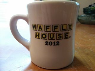 Waffle House 2012 Coffee Mug Serving Good Food Fast Since 1955 4