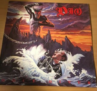Dio - Holy Diver Vinyl Lp Vers5 1983 Album 1st Press