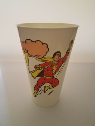 Dc Comics Shazam 1976 Pepsi Collector Series Cup