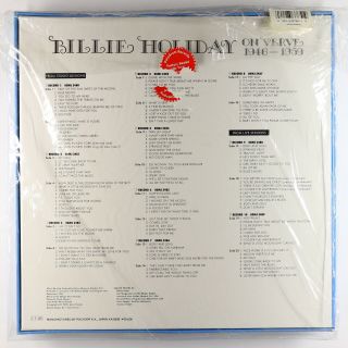 Billie Holiday - On Verve 1946 - 1959 10xLP - Verve Japan OOMJ 3480/9 Mono NM Obi 2