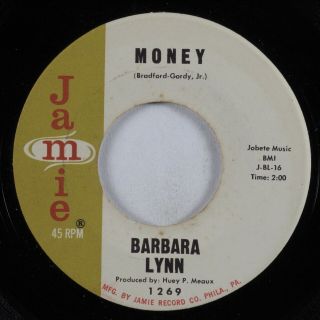 Northern Soul 45 Barbara Lynn Money Jamie Hear