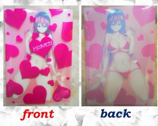 Lilith Trinity Seven Mini Clear File Holder Japanese Anime Sexy Mp